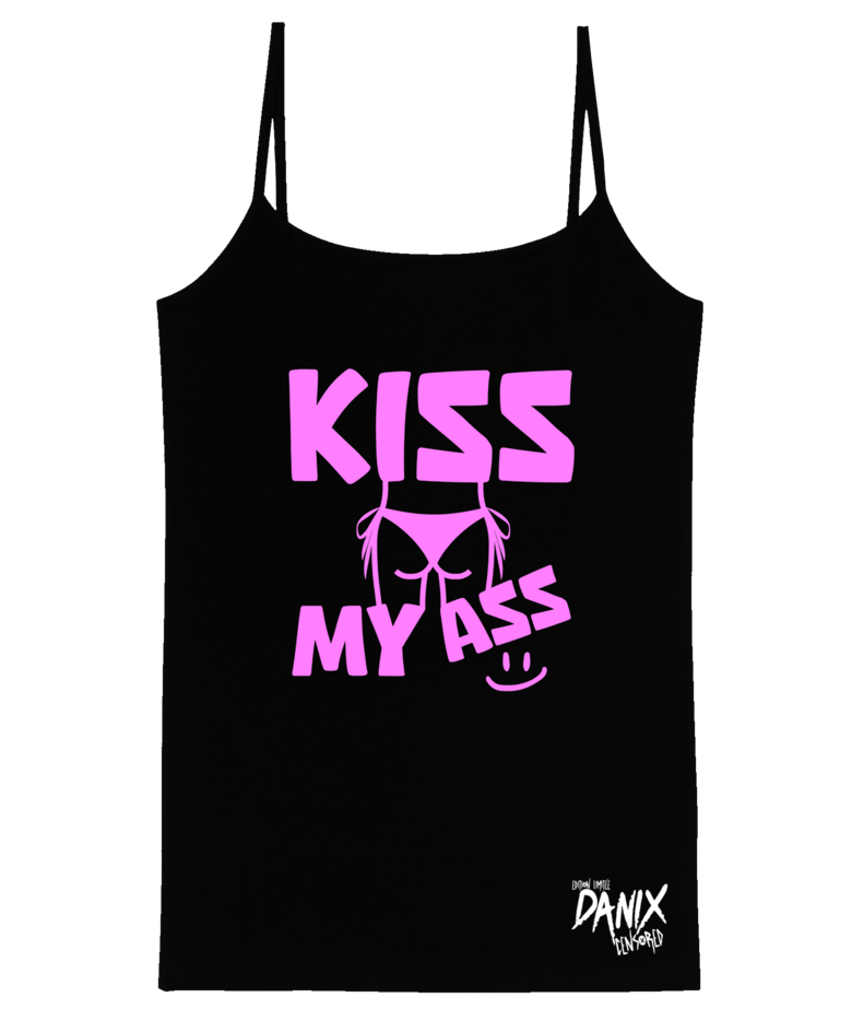 Débardeur Femme Kiss My Ass [DANIX CENSORED]